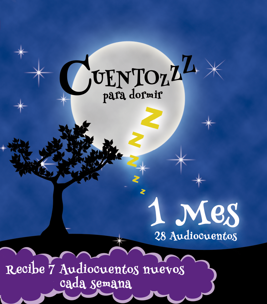Paquete 1 mes (28 Audiocuentos) AHORRAS 15%